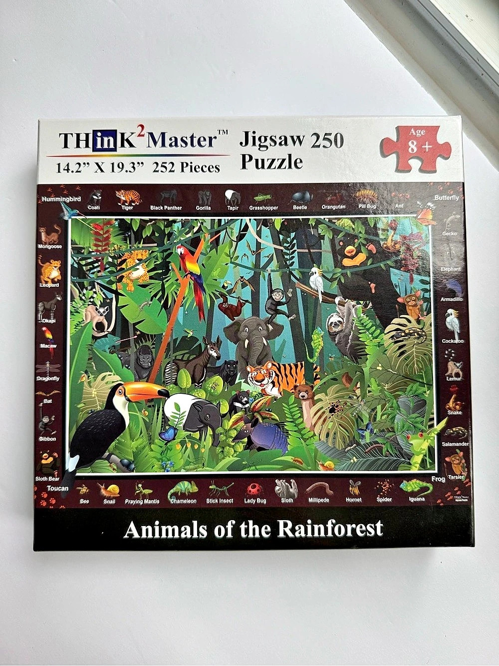 Think2Master Animals of the Rainforest Jigsaw Puzzle